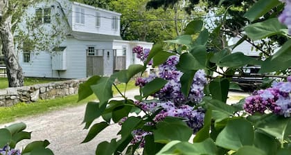 'The Gate House'on Beach front Estate with Dockage. Walk to Village .