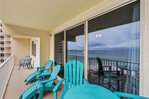 Terrace/patio - SOP 1114 | FREE BEACH Chairs + Same-Floor Parking (Panama City Beach)