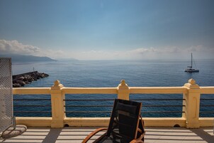 Deluxe Double or Twin Room, Terrace, Sea View | Beach/ocean view