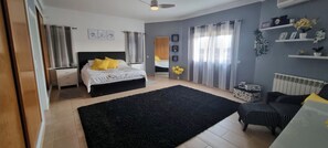 4 bedrooms, iron/ironing board, travel cot, free WiFi