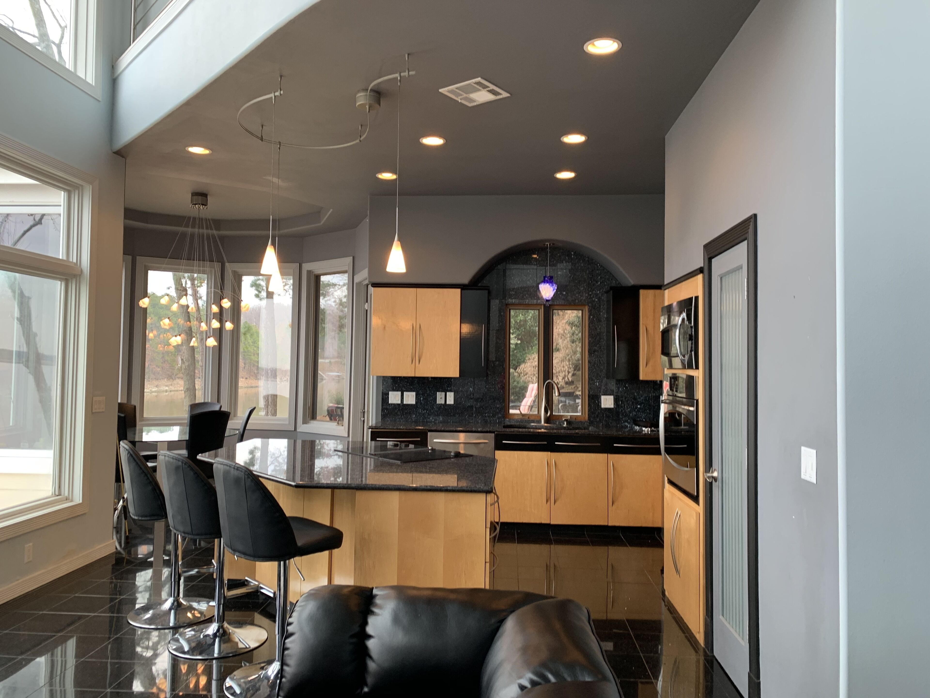 Indoor Pool Main Lake Waterfront across from Shangrila at Sunrise Getaway