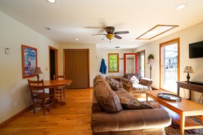 Smart TV, video games, DVD player, books