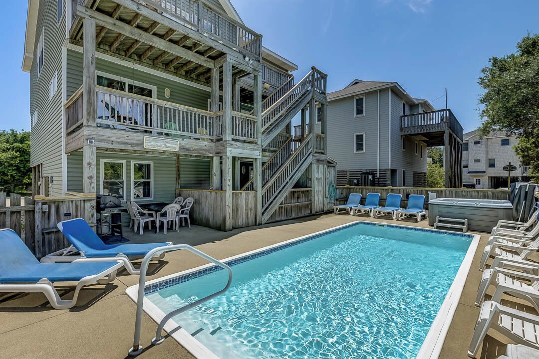 A DeWar's Dream | 820 ft from the Beach | Dog Friendly, Private Pool, Hot Tub | Corolla