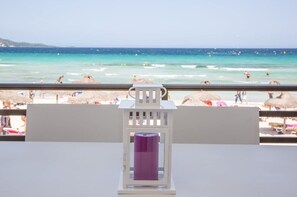 On the beach