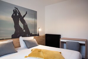 2 habitaciones, wifi gratis y ropa de cama 