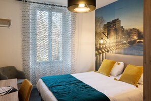 2 chambres, accĂšs au Wi-Fi (inclus), literie fournie