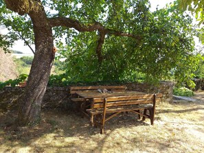 Outdoor dining - Cottage in Dun-high "LA BAURETTE" (Dun-sur-Meuse)