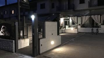 Fassade der Unterkunft