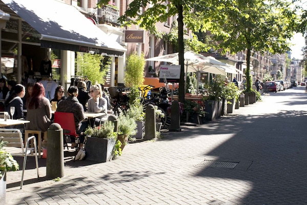 Plenty of places to eat or drink around the corner