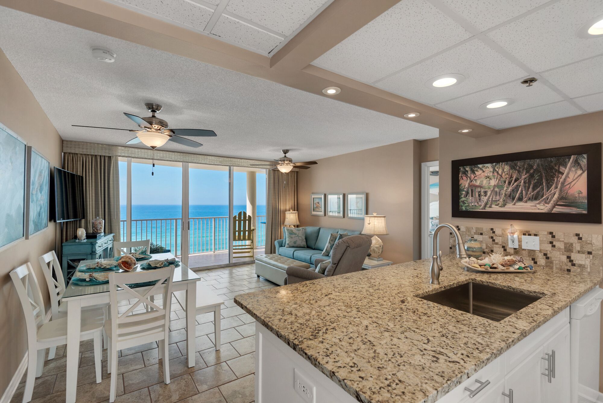 One Bedroom Condo, Tower 3, 11th Floor with Seasonal Beach Chairs