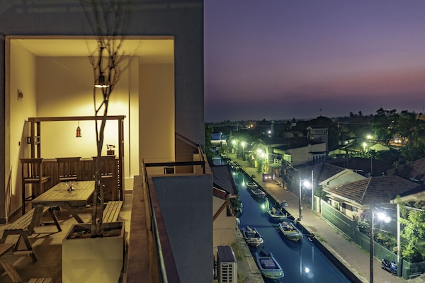 Fassade der Unterkunft