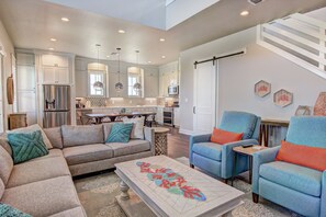 Smart TV, fireplace, books - Luxe Beach Home in Cinnamon Shore w/ Access to Resort-Like Amenities (Port Aransas)