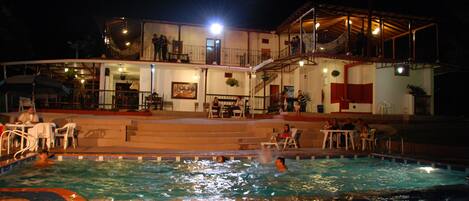 Front of property – evening/night