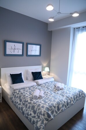 1 Schlafzimmer, Bügeleisen/Bügelbrett, kostenloses WLAN, Bettwäsche