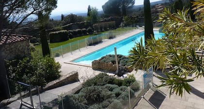CHARMING BASTIDON TERRACE GARDEN POOL GORDES LUBERON