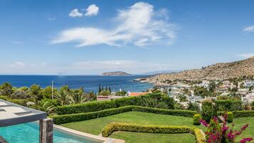Luxury Villa, 5 Bedrooms, Private Pool, Sea View | Beach/ocean view