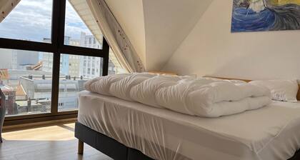 Dachgeschosswohnung mit Südterrasse in der Nähe des Zentrums