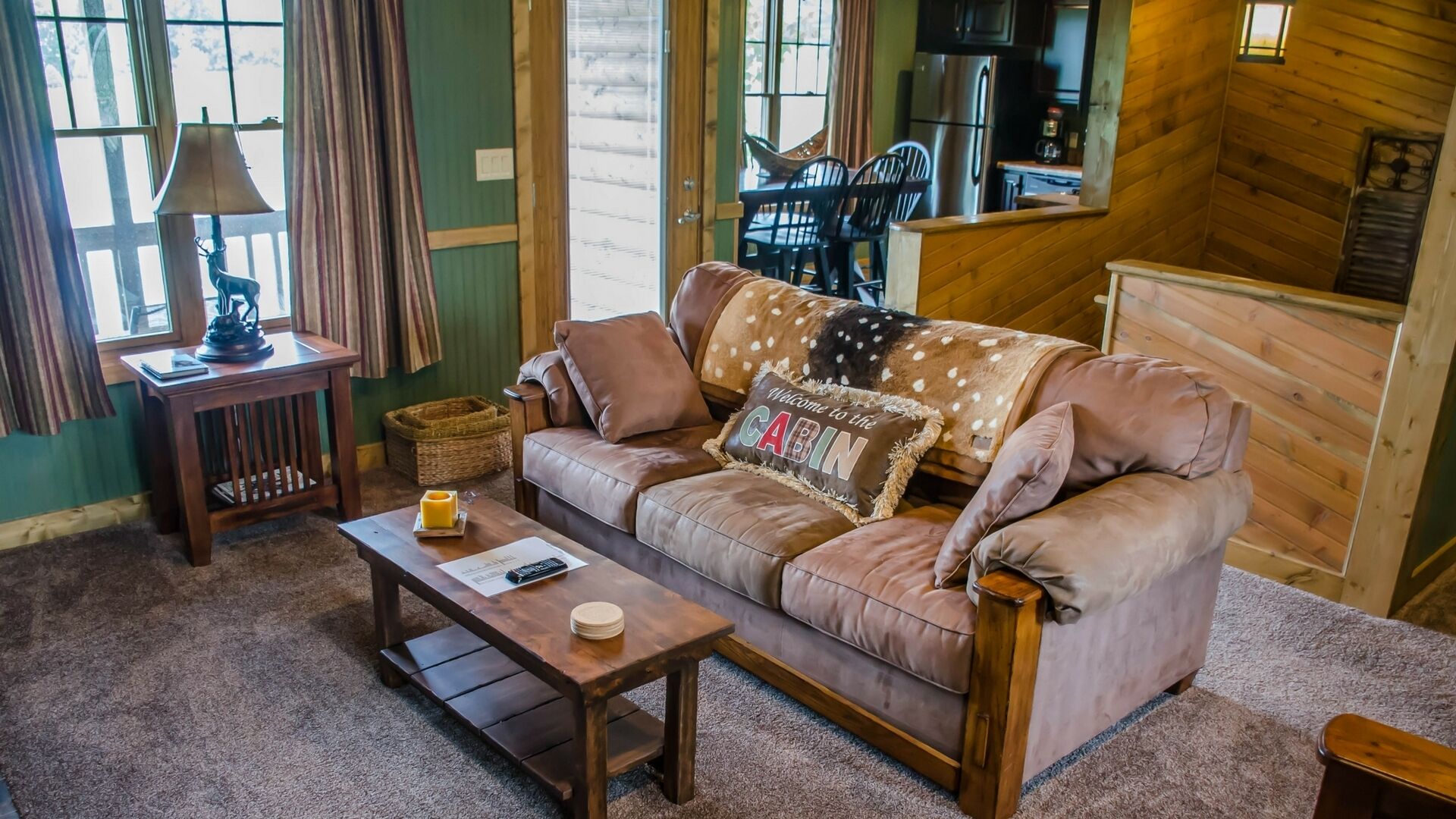 Wine Trail Cabin - Carbondale, Southern Illinois - Giant City State Park