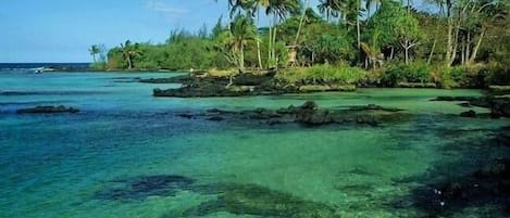 沙滩椅、沙滩毛巾