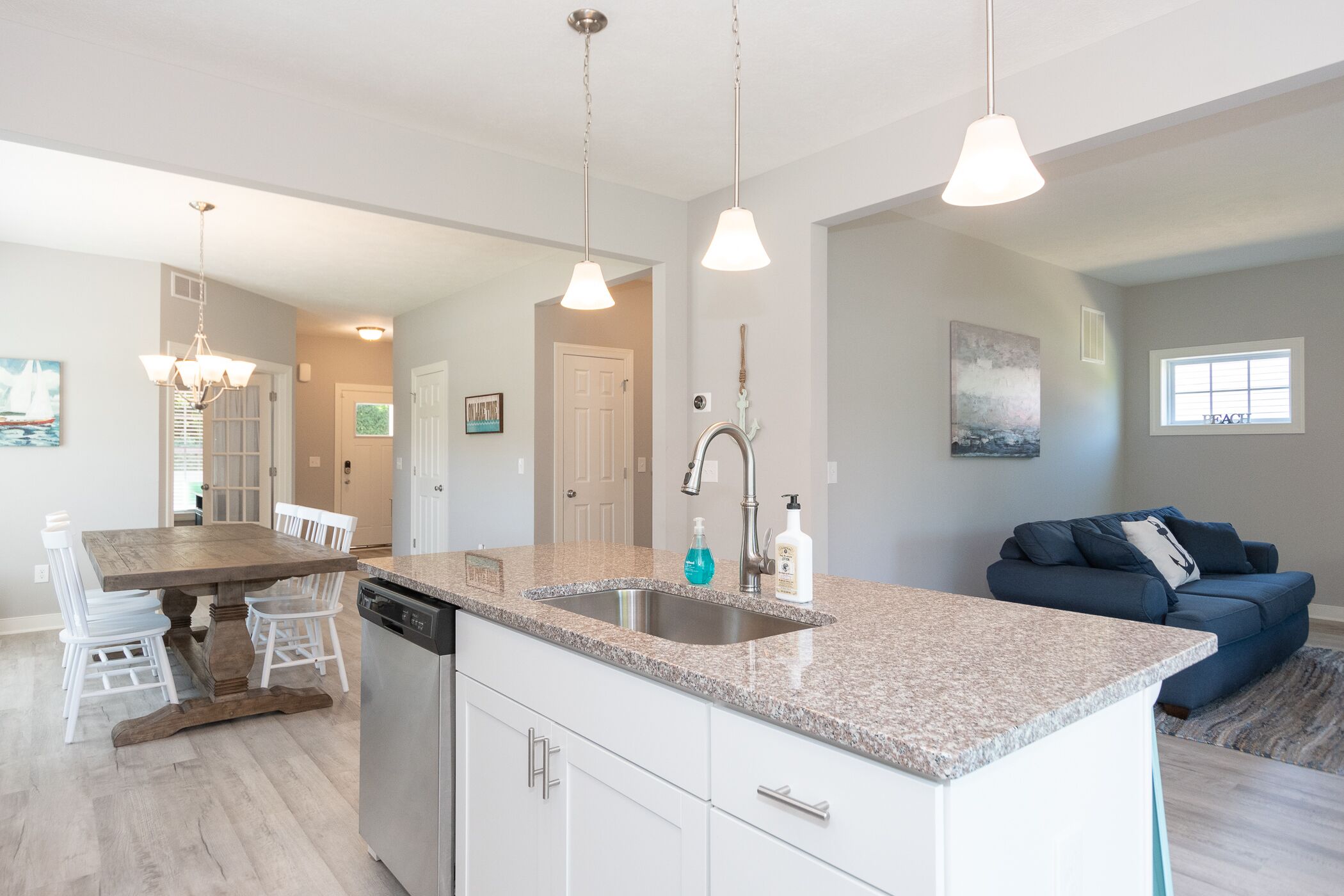 Fun Haven sleeps12.  All season pool and hot tub.  Walk to beach.  Pet friendly.