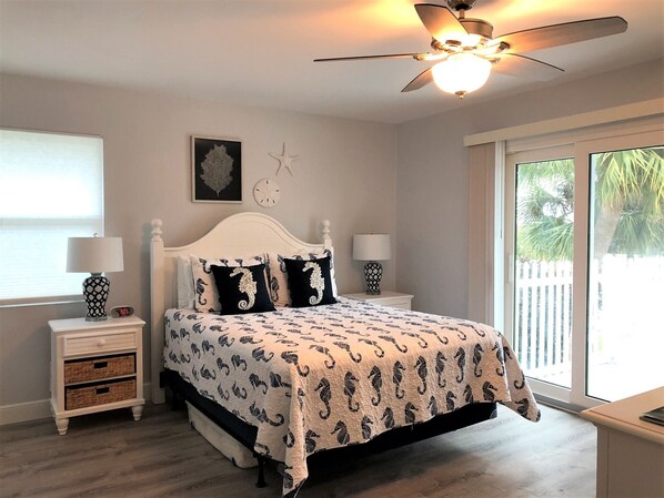2 bedrooms, desk, iron/ironing board, free WiFi