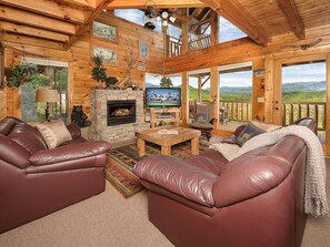 تلفزيون ذكي، مدفأة، كُتُب، ستيريو