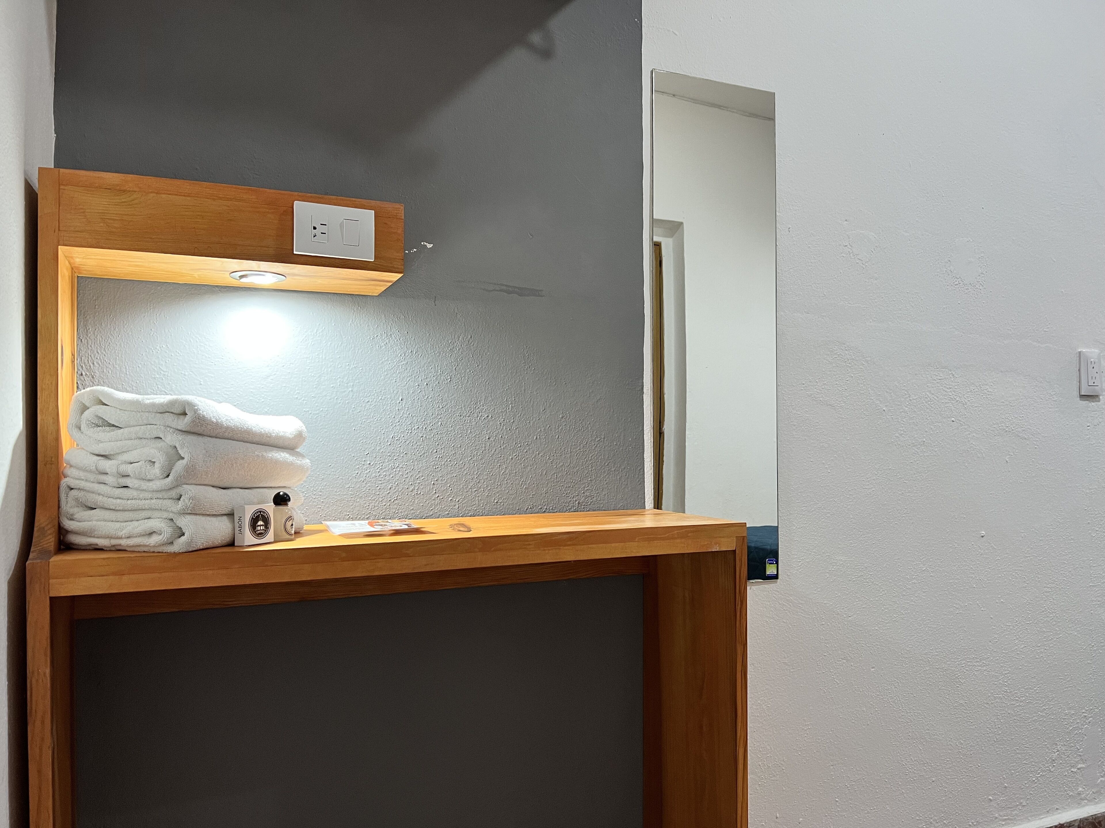 Basic Double Room, 1 Queen Bed, Non Smoking, Shared Bathroom | Desk, laptop workspace, blackout curtains, free WiFi