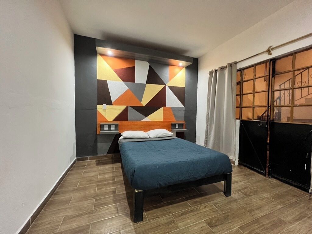 Desk, laptop workspace, blackout drapes, WiFi (free)