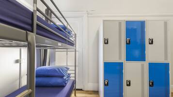 Blackout curtains, soundproofing, free WiFi, bed sheets