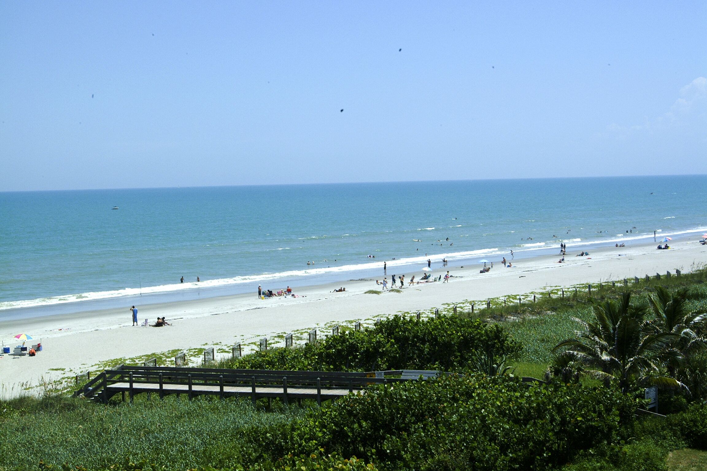 På stranden, badehåndklæder