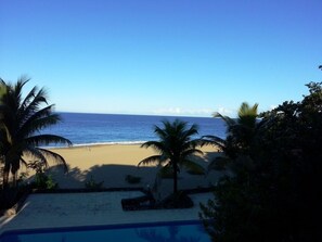 On the beach - Beach Front Condo in Down Town Location (Sosua)