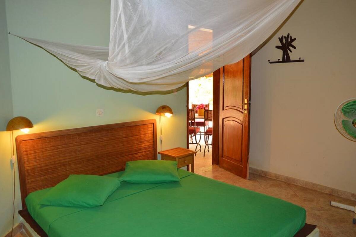 Bungalow - 1 dubbelsäng | 11 sovrum, minibar, ljudisolering och gratis wi-fi