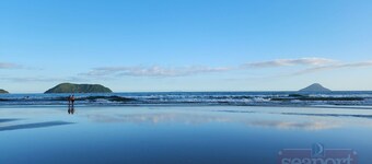 Juquehy Condominium, sea front 14, beach view.