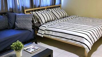 1 bedroom, WiFi, bed sheets, wheelchair access