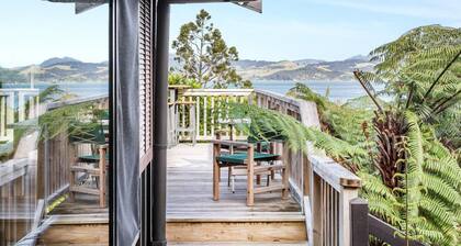 Coromandel Cottage - Vistas al mar - Romántico Rústico