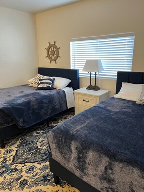 2 bedrooms, desk, iron/ironing board, free WiFi
