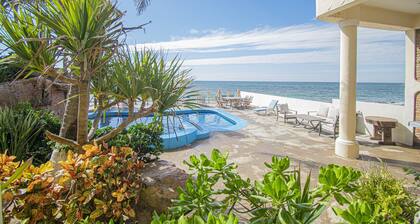 Sandcastle Beachfront Villa with Pool