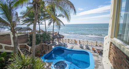 Sandcastle Beachfront Villa with Pool