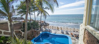 Sandcastle Beachfront Villa with Pool