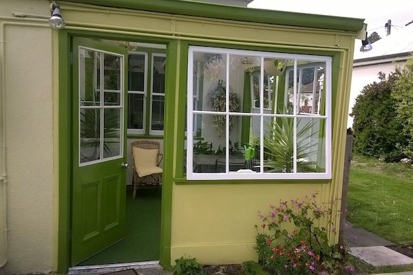 The Conservatory is a pleasant retreat throughout the day and in all seasons.