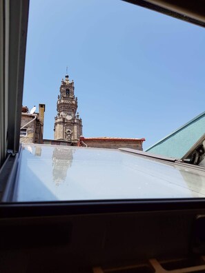 Blick von der Unterkunft