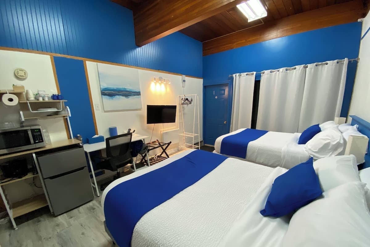 Standardzimmer, 2 Doppelbetten, barrierefrei, Nichtraucher | 1 Schlafzimmer, hochwertige Bettwaren, Select-Comfort-Betten