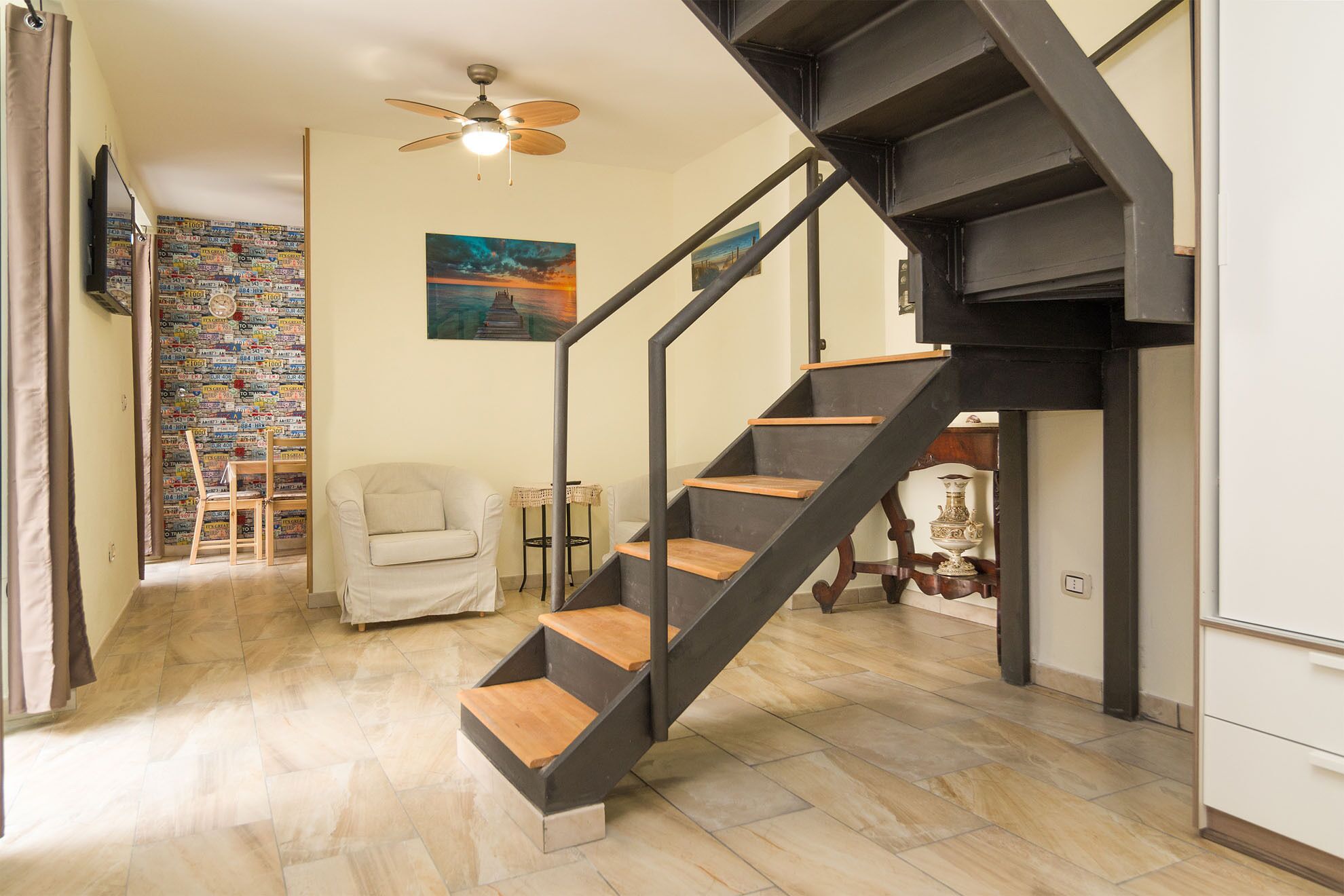 in the beating heart of Naples, Italy