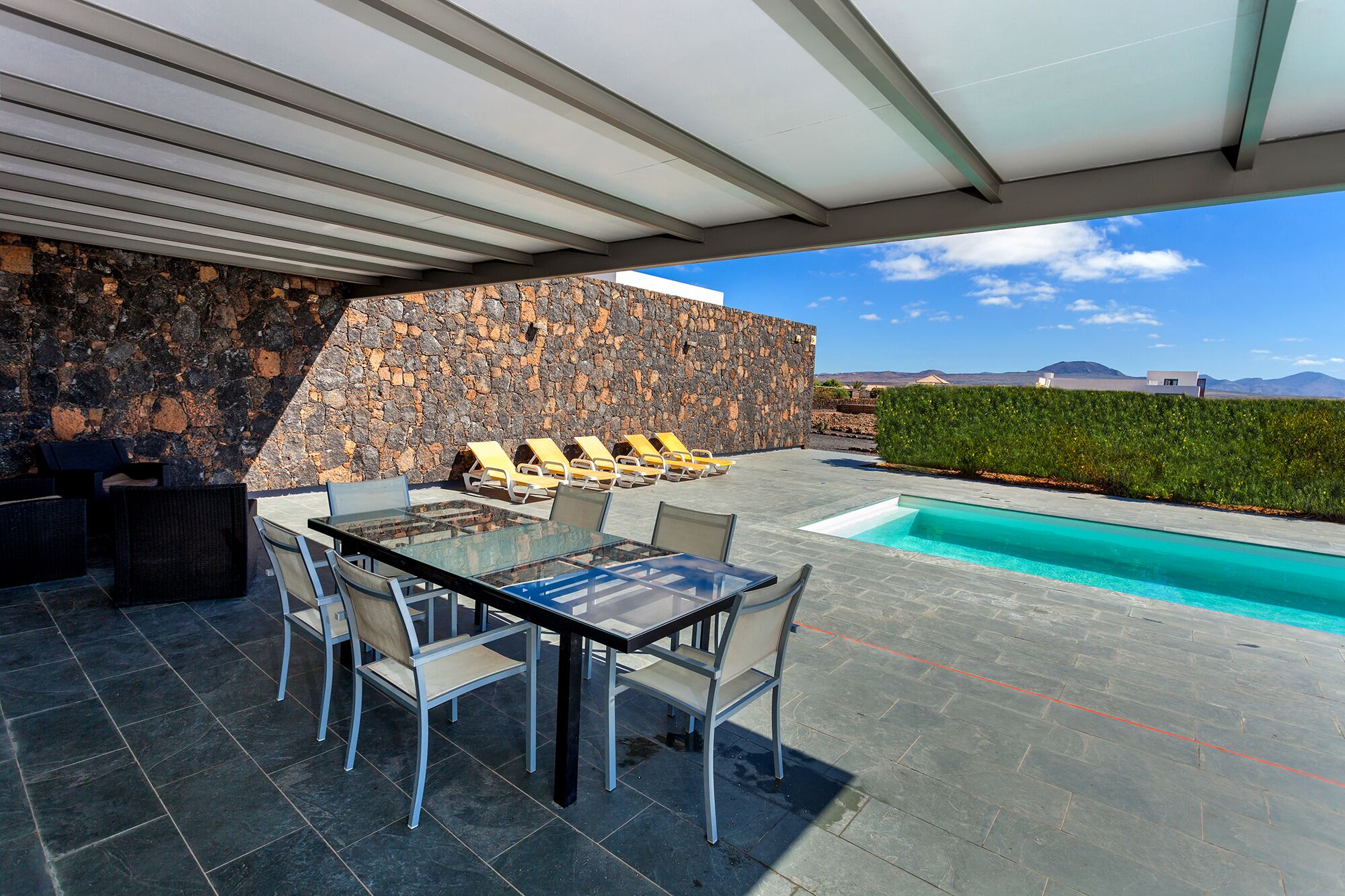 Kinegua M3. Design house 3 habit 6 persons. .WIFI. Heated pool
