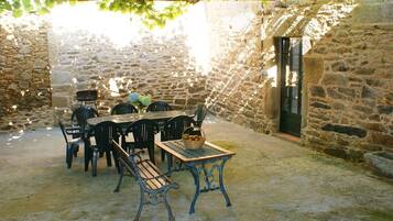 Opções para refeição ao ar livre