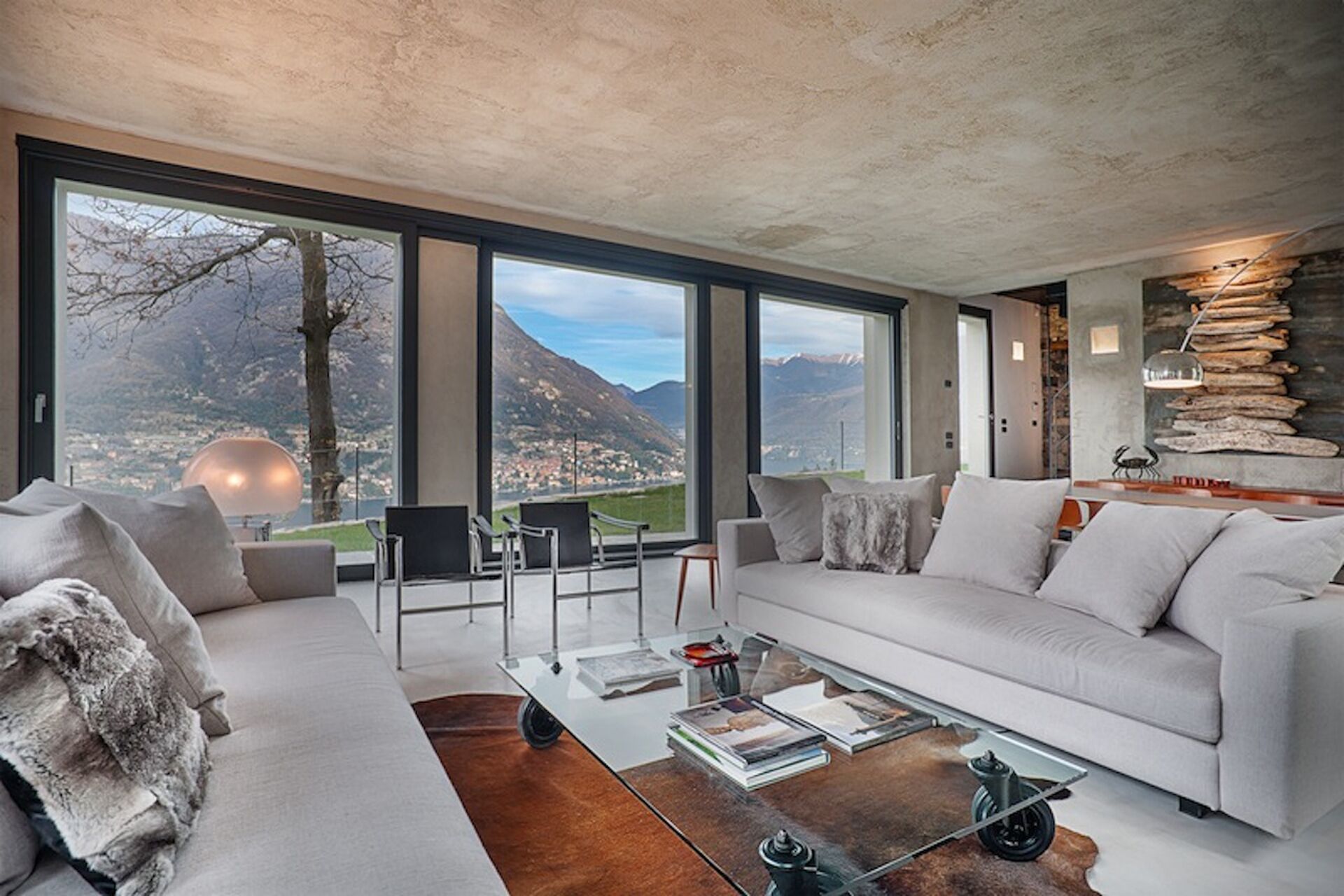 LUXURY VILLA TORNO - Lake Como Unique View & Pool among the quarry rocks