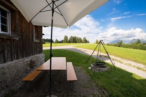 Opções para refeição ao ar livre