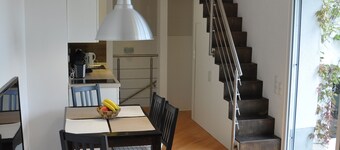 Elä ja nukku aivan Main-alueella Bambergin maailmanperinnön porteilla