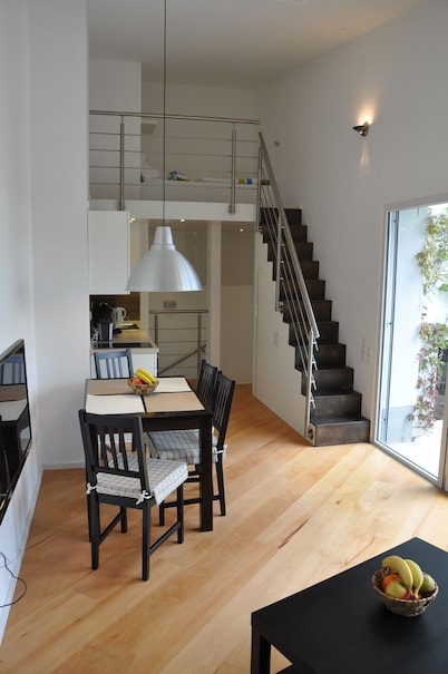 Live and sleep right on the Main at the gates of Bamberg World Heritage