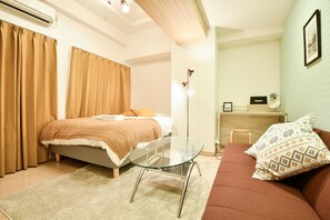 Twin Room | Free WiFi, bed sheets - City Street Inn 307 PH211 (Osaka)